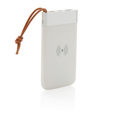 Logo trade mainoslahjat tuotekuva: Aria 8000 mAh 5 W:n langaton varavirtalähde